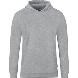 Jako Organic Kapuzensweat Kinder - Hellgrau Meliert