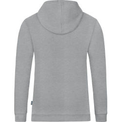 Voorvertoning: Jako Organic Sweater Met Kap Heren - Lichtgrijs Gemeleerd