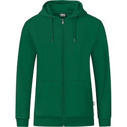 Jako Organic Hoodie Dames - Groen