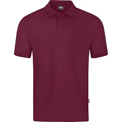 Jako Doubletex Polo Herren - Maroon