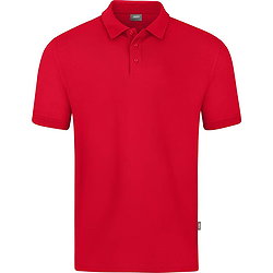Jako Doubletex Polo Hommes - Rouge