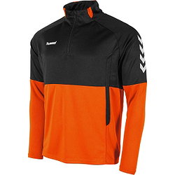 Hummel Authentic Ziptop Hommes - Orange / Noir