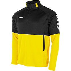 Hummel Authentic Ziptop Heren - Geel / Zwart