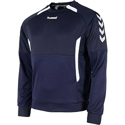 Hummel Authentic Top Round Neck Herren - Marine