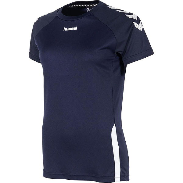 Hummel Authentic T-Shirt voor Dames Marine Teamswear