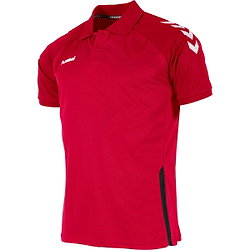 Hummel Authentic Polo Hommes - Rouge