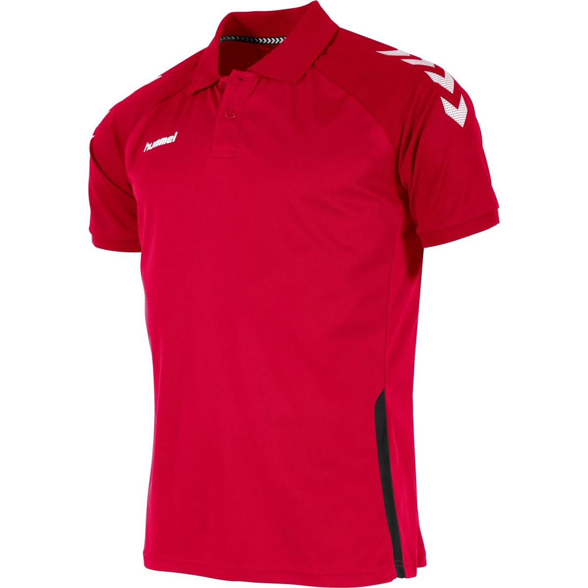 Voorvertoning: Hummel Authentic Polo Heren - Rood