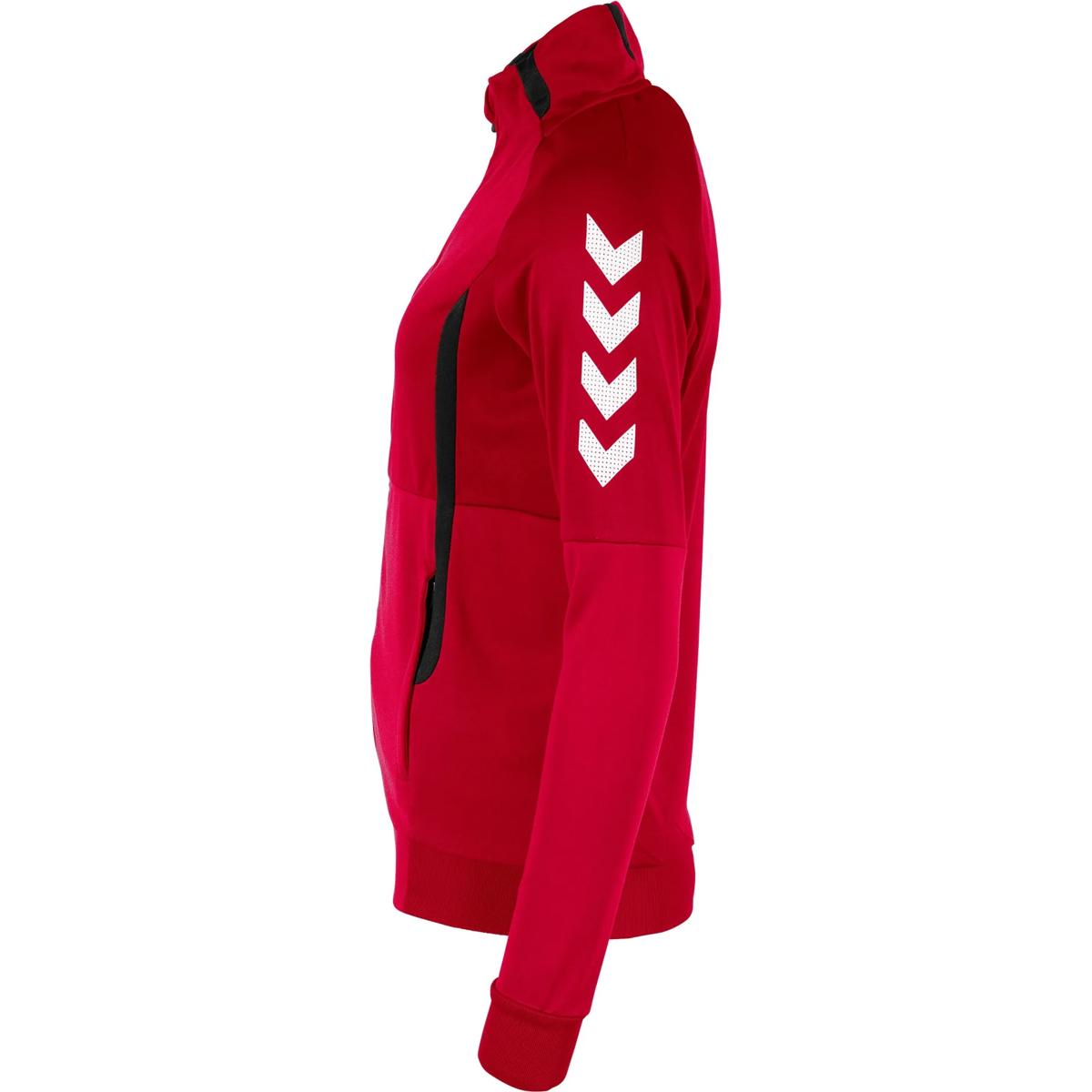 Voorvertoning: Hummel Authentic Trainingsvest Polyester Dames - Rood