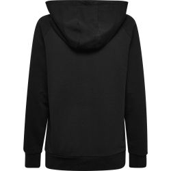 Présentation: Hummel Go Cotton Logo Sweat-Shirt Capuche Femmes - Noir
