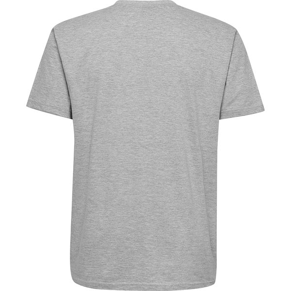 Hummel Go Cotton Logo T-Shirt Heren - Grijs Gemeleerd