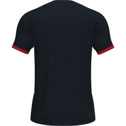 Voorvertoning: Joma Supernova III Shirt Korte Mouw Kinderen - Zwart / Rood