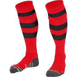 Stanno Original Chaussettes De Football - Rouge / Noir
