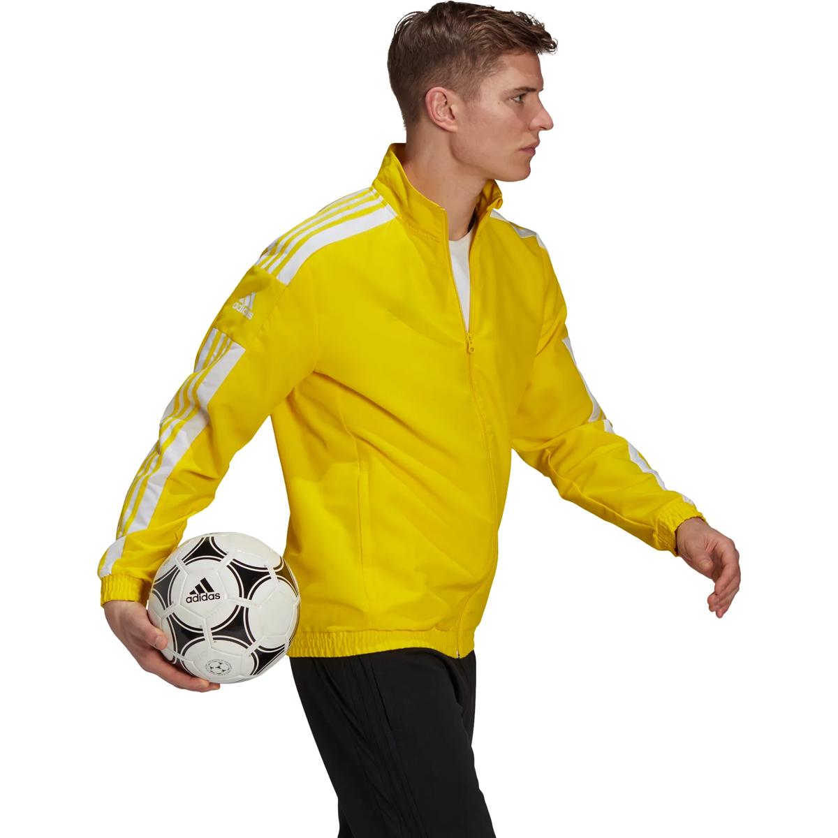 Veste adidas jaune online homme