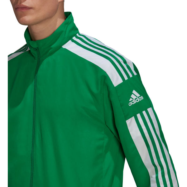 Adidas Squadra 21 Veste D'entraînement De Loisir Hommes - Vert / Blanc