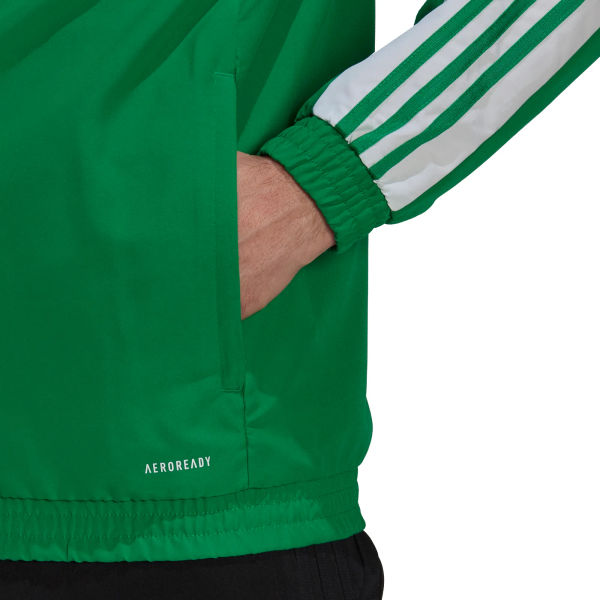 Adidas Squadra 21 Veste D'entraînement De Loisir Hommes - Vert / Blanc
