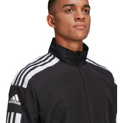 Voorvertoning: Adidas Squadra 21 Trainingsvest Vrije Tijd Heren - Zwart / Wit
