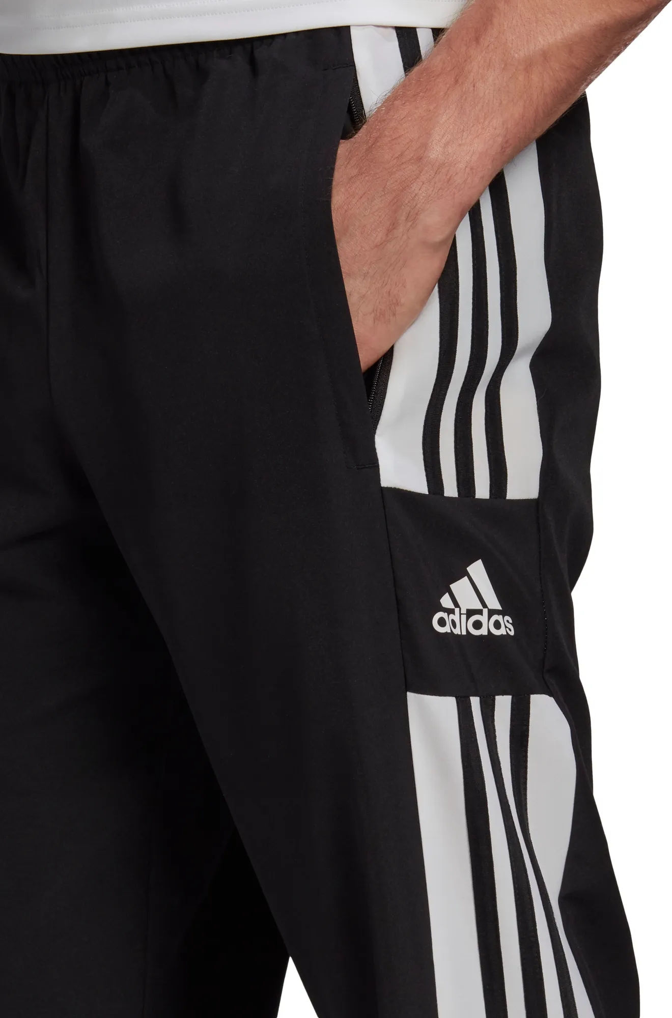 toeter wijsheid herhaling Adidas Squadra 21 Trainingsbroek Vrije Tijd voor Heren | Zwart - Wit |  Teamswear
