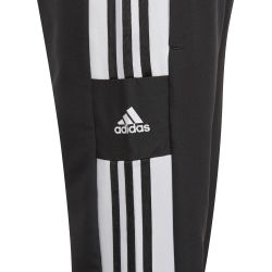 Voorvertoning: Adidas Squadra 21 Trainingsbroek Vrije Tijd Kinderen - Zwart / Wit