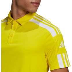Présentation: Adidas Squadra 21 Polo Hommes - Jaune / Blanc