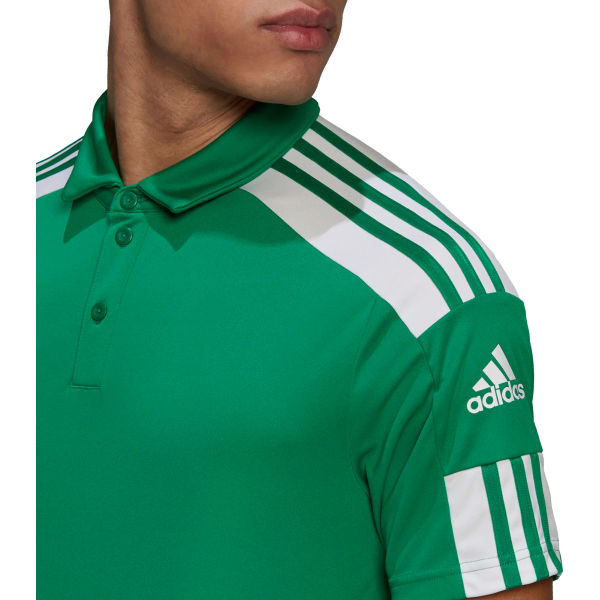 Adidas Squadra 21 Polo Heren - Groen / Wit