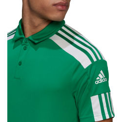 Voorvertoning: Adidas Squadra 21 Polo Heren - Groen / Wit