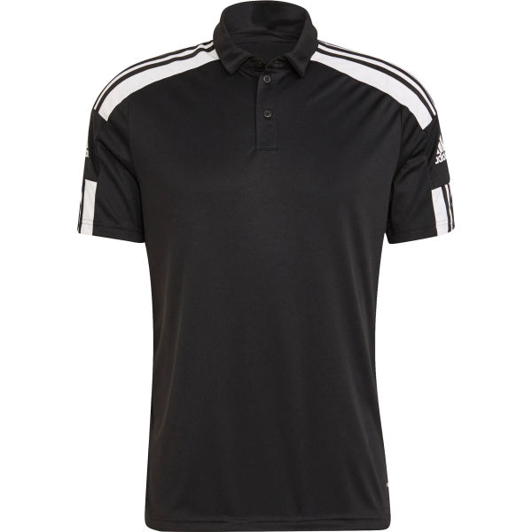 Adidas Squadra 21 Polo Heren - Zwart / Wit