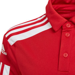 Présentation: Adidas Squadra 21 Polo Enfants - Rouge / Blanc