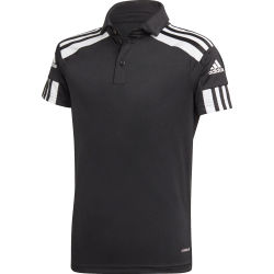 Voorvertoning: Adidas Squadra 21 Polo Kinderen - Zwart / Wit