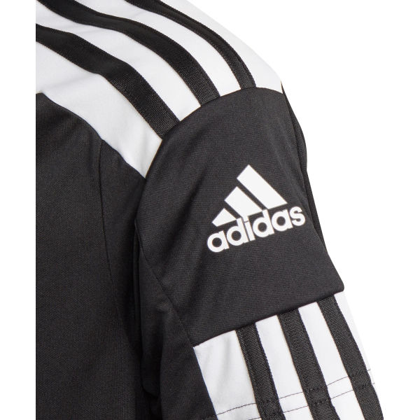 Adidas Squadra 21 Polo Enfants - Noir / Blanc