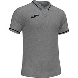 Joma Confort II Polo Hommes - Gris Foncé Mélange