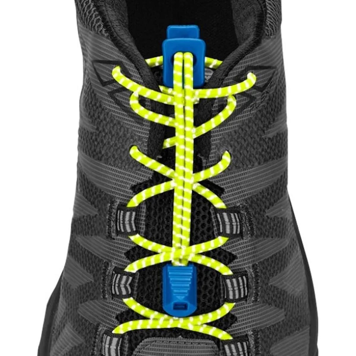 Nathan Reflective Lacets Pour Course Pied pour Jaune Fluo