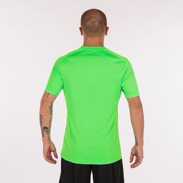 Joma Grafity II Shirt Korte Mouw Kinderen - Fluo Groen / Wit
