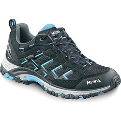 Meindl Caribe Gtx Gore-Tex Chaussures De Randonnée Femmes - Noir / Azur