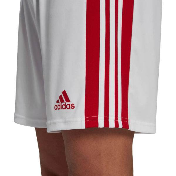 Adidas Squadra 21 Short Hommes - Blanc / Rouge