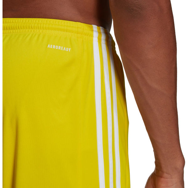 Adidas Squadra 21 Short Hommes - Jaune / Blanc