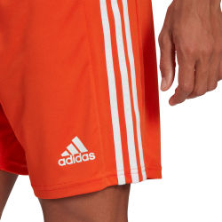 Présentation: Adidas Squadra 21 Short Hommes - Orange / Blanc