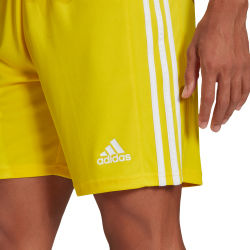 Voorvertoning: Adidas Squadra 21 Short Kinderen - Geel / Wit