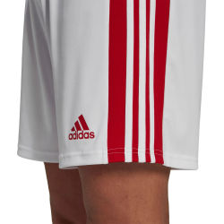 Présentation: Adidas Squadra 21 Short Enfants - Blanc / Rouge