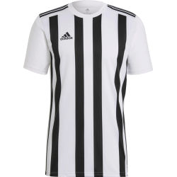 Présentation: Adidas Striped 21 Maillot Manches Courtes Hommes - Blanc / Noir
