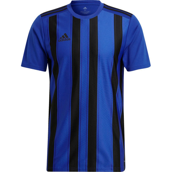 Adidas Striped 21 Shirt Korte Mouw Heren - Royal / Zwart