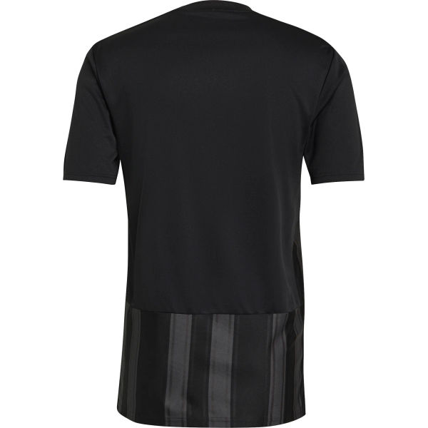 Adidas Striped 21 Shirt Korte Mouw Heren - Zwart / Grijs
