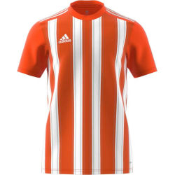 Voorvertoning: Adidas Striped 21 Shirt Korte Mouw Heren - Oranje / Wit