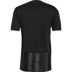 Voorvertoning: Adidas Striped 21 Shirt Korte Mouw Kinderen - Zwart / Grijs