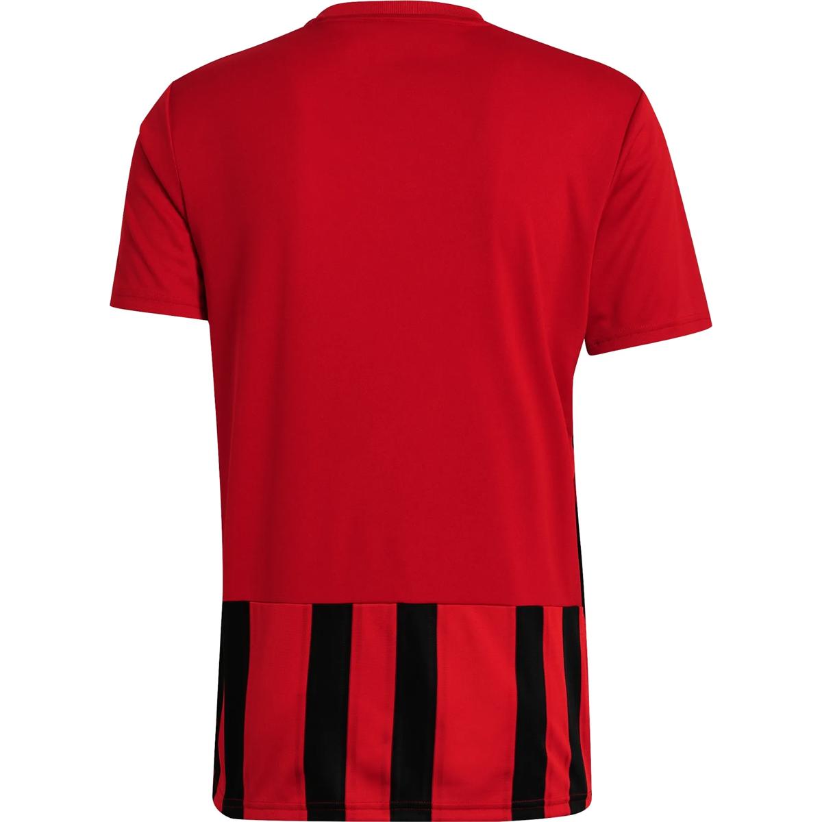 Adidas Striped 21 Maillot Manches Courtes Enfants - Rouge / Noir