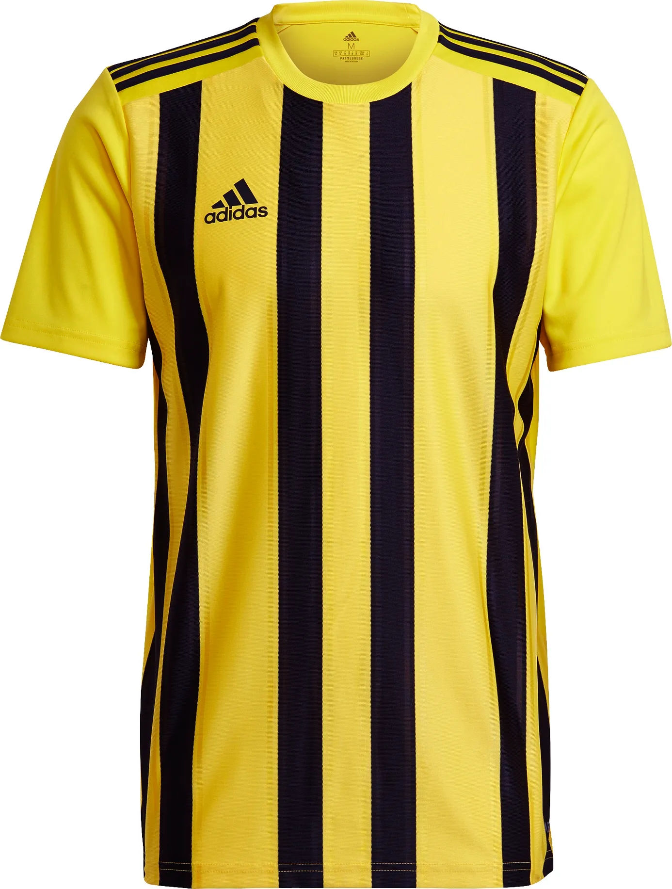 ontsnappen Voorschrijven goedkoop Adidas Striped 21 Shirt Korte Mouw voor Kinderen | Geel - Zwart | Teamswear