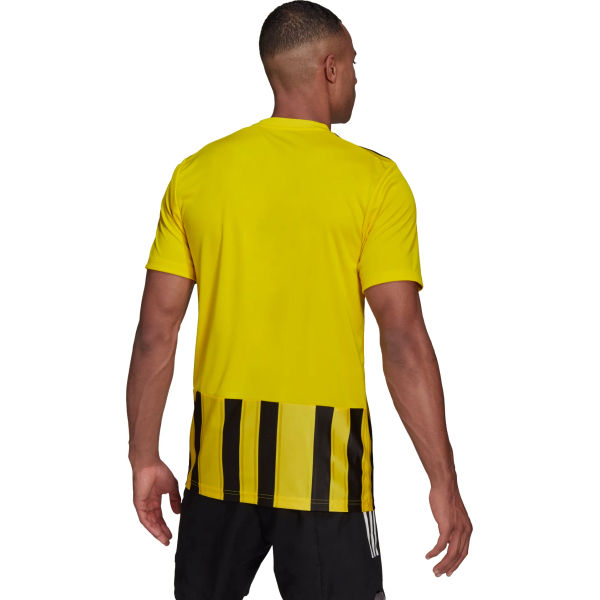 Adidas Striped 21 Shirt Korte Mouw Kinderen - Geel / Zwart