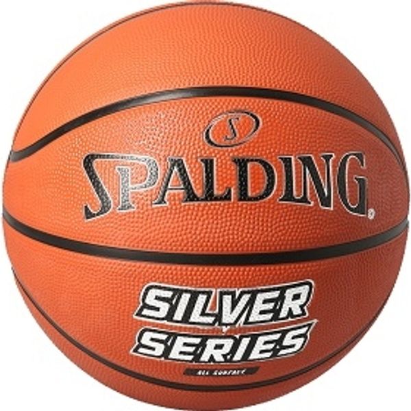 Spalding Silver Series (Size 7) Basketball Hommes - Orange