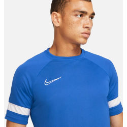 Voorvertoning: Nike Academy 21 T-Shirt Heren - Royal / Wit
