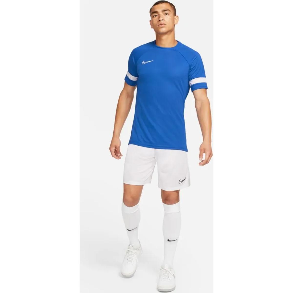 Voorvertoning: Nike Academy 21 T-Shirt Heren - Royal / Wit
