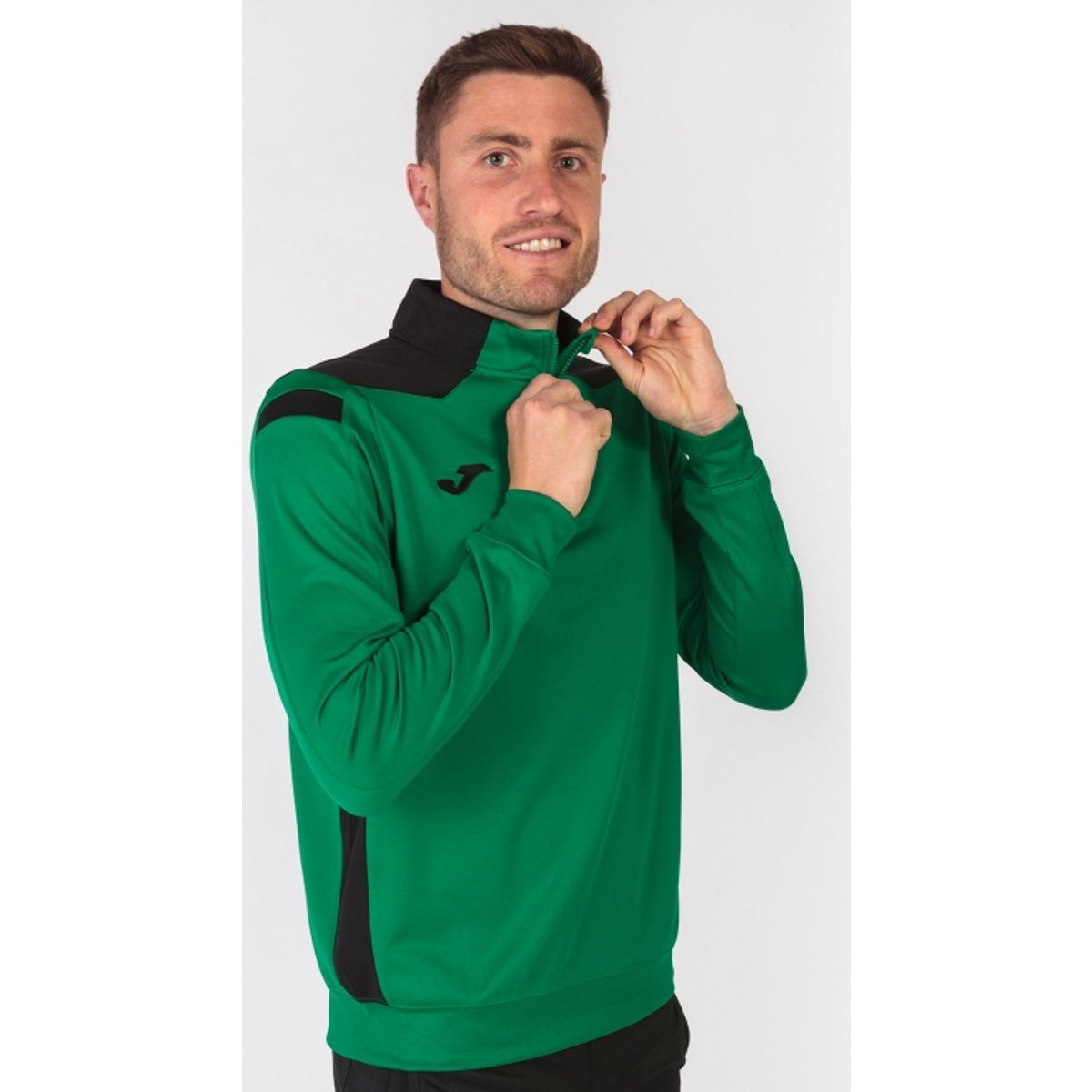 Joma Championship VI Ziptop Heren - Groen / Zwart